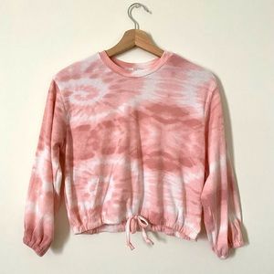 Girl drop shoulder sweater